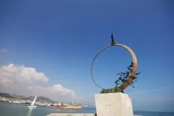 Monumento al Gabbiano di Jonathan Livngston a San Benedetto del Tronto (Marche).
