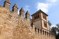 Le mura dell'Alcazar di Cordova (Cordoba), ...