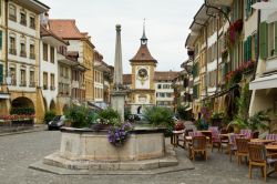 Una veduta del centro storico di Murten, Svizzera - © Michał Ludwiczak / iStockphoto LP.