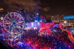 Notte bianca a Montreal, in occasione del Festival Lumiere del Quebec - © Frédérique Ménard-Aubin / www.montrealenlumiere.com