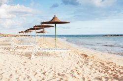 Ombrelloni sulla spiaggia di Ayia Napa, isola di Cipro - © Olga Meffista / Shutterstock.com