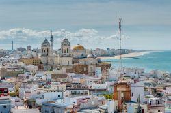 Panorama del centro di Cadice, una delle città storiche del sud della Spagna  - © javarman / Shutterstock.com