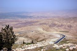 Il Panorama della Terra Promessa fotografato nei pressi del monte Nebo, la montagna di Mosè