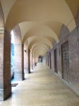 Portici su Corso Garibaldi ad Urbino