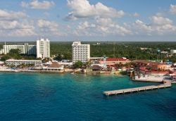 Il porto di San Miguel a Cozumel: siamo sulla Riviera Maya del Messico, praticamente di fronte a Playa del Carmen - © Darryl Brooks / Shutterstock.com