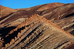 Le spettacolari rocce del versante sud dell'Atlante: siamo in Marocco, Africa non distante da Ait Benhaddou - © Galyna Andrushko / Shutterstock.com