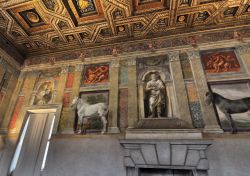 Sala dei Cavalli, Palazzo Te a Mantova (Lombardia) ...