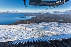 Sciare a Abisko e Riksgransen Lapponia Svezia ...