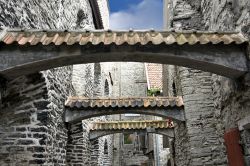 Il cosiddetto Passaggio di Santa Caterina, nel centro di Tallinn, si trova tra le vie Vene e Muurivahe, fiancheggiato dalle botteghe degli artigiani e a pochi passi dalla chiesa di Santa Caterina ...