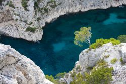 Un fiordo de Les Calanques, in Francia. Dal 2012 queste insenature della Costa Azzurra nei pressi di Cassis fanno parte del Parc National des Calanques - foto © Itinerant Lens / Shutterstock.com ...