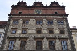 Il prospetto del vecchio municipio di Pilsen - © A_Lein / Shutterstock.com