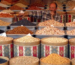 Venditore di noccioline al bazar di Ankara, la capitale delle Turchia dal 1923, per volere di Ataturk - © Kobby Dagan / Shutterstock.com 