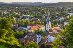 Vista aerea di Lubiana (Ljubljana ) la bella capitale della Slovenia - © Anastasios71 / Shutterstock.com