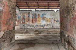 Affreschi di Pompei antica, Campania - I cicli di affreschi riportati alla luce durante gli scavi a Pompei sono fra i più importanti d'Italia. Celata per anni alla vista del pubblico ...