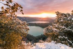 Anche in inverno i laghi di Monticchio offrono scorci magnifici! Siamo sui fianchi del Vulture in Basilicata