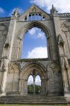 L'antica abbazia di Newstead nei pressi di Nottingham, Inghilterra.
