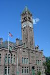 Antico tribunale della contea di Minnehaha a Sioux Falls, South Dakota, USA. Questa cittadina americana è capoluogo della contea di Minnehaha.

