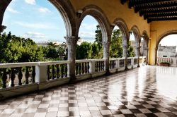 Architettura coloniale spagnola nella città di Merida, Messico.



