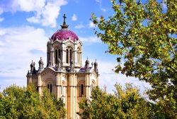 Architettura del Pantheon della Contessa di Vega del Pozo a Guadalajara, Spagna.

