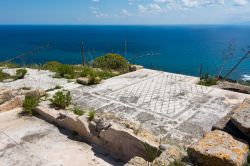 L'area archelogica di Solunto a Bagheria, vicino a Palermo in Sicilia