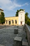 L'area esterna del Centro Culturale Giovanni Zanca di Sacile, Friuli Venezia Giulia.

