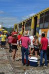 Arrivo del Trem do Forrò a Galante  in Brasile