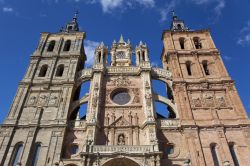 La cattedrale di Astorga in Spagna