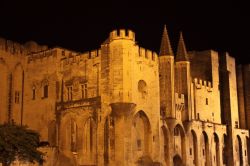 Vista notturna del Palazzo dei Papi di Avignone - © scp2918 / iStockphoto LP. 
