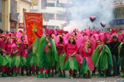 Il carnevale di Rethymno sull'isola di Creta, Grecia. La prima edizione risale al 1914.
