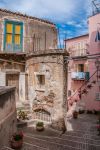 Case nel borgo di Sant'Ambrogio in Sicilia