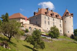 Il castello di Gruyeres in Svizzera - © santirf / iStockphoto LP.