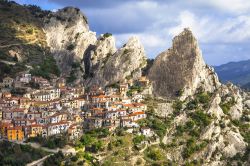 Castelmezzano in Basilicata, uno dei borghi più belli d'Italia.