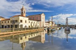 Cesenatico, Romagna: il Porto Canale e la Chiesa di San Giacomo