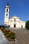 Chiesa a Cadrezzate in Lombardia, cittadina sul ...