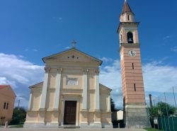 La  chiesa parrocchiale di Cresole di Caldogno (Vicenza) - © Dan1gia2 - CC BY-SA 4.0 - wikipedia.org