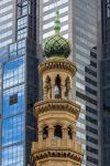 Dettaglio della torre Forum a Melbourne, Australia. Il Forum è un complesso dedicato ai divertimenti con cinema e teatro situato in Flinders street - © DinoPh / Shutterstock.com