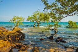 Scorcio panoramico su Koh Lanta, Thailandia - Paradiso per il diving, la pesca e le grotte da esplorare questo arcipelago situato sulla costa occidentale della Thailandia si trova a un'ora ...