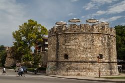 Fortificazione veneziana a Durazzo, Albania. L'epoca e le caratteristiche dell'edificio sono quelle del XV° secolo quando la città era sotto il dominio della Repubblica di ...