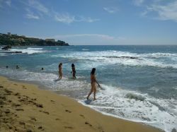 Gente in relax al mare a Castiglioncello (Toscana) in estate - © Daria Trefilova / Shutterstock.com