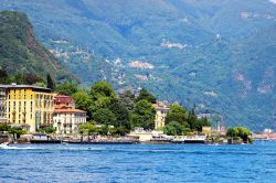 Hotel presso Cadenabbia di Griante, in riva al Lago di Como, il lago più profondo d'Italia.