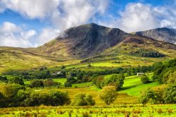 I paesaggi incantati del Snowdonia National Park nel nord del Galles, Regno Unito