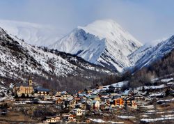 Il Villaggio di Mizoen vicino a Mont de Lans presso Les 2 Alpes in Francia