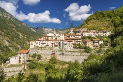 Il borgo di Pigna in Liguria
