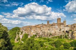 Il borgo medievale di Vitorchiano in provincia di Viterbo, Lazio