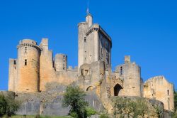 Il castello di Bonaguil, in Aquitania, una meta classica da Saint-Front-sur-Lémance in Francia