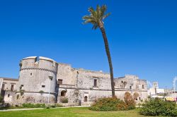 Il centro di Andrano con il Castello: siamo in Salento, Provinica di Lecce (Puglia)