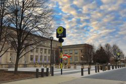 Il Centro di Scienza e Industria di Columbus, Ohio. Popolare attrazione per bambini e adulti, si trova lungo il fiume Scioto in Genoa Park - © aceshot1 / Shutterstock.com