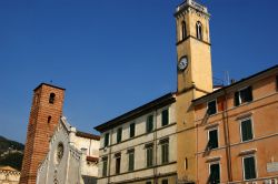 il centro storico di Pietrasanta in Toscana