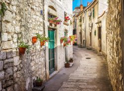 Il centro storico di Sibenik è perfettamente conservato ed è considerato uno dei più caratteristici della Croazia.