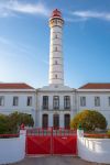 Il faro di Vila Real de Santo Antonio, Algarve, Portogallo.

